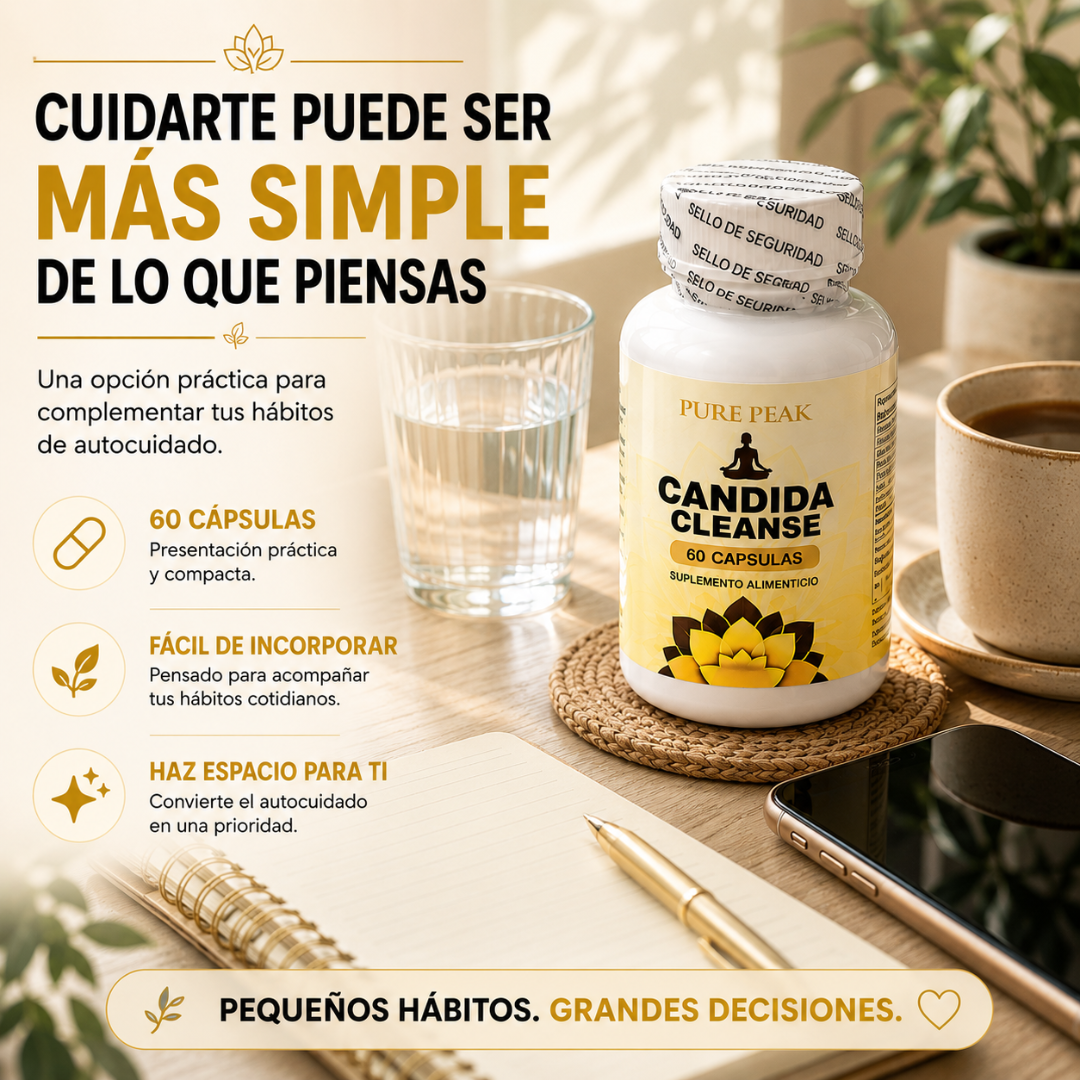 Cándida Cleanse Cápsulas - Recupera tu Equilibrio y Siéntete Bien Desde Adentro