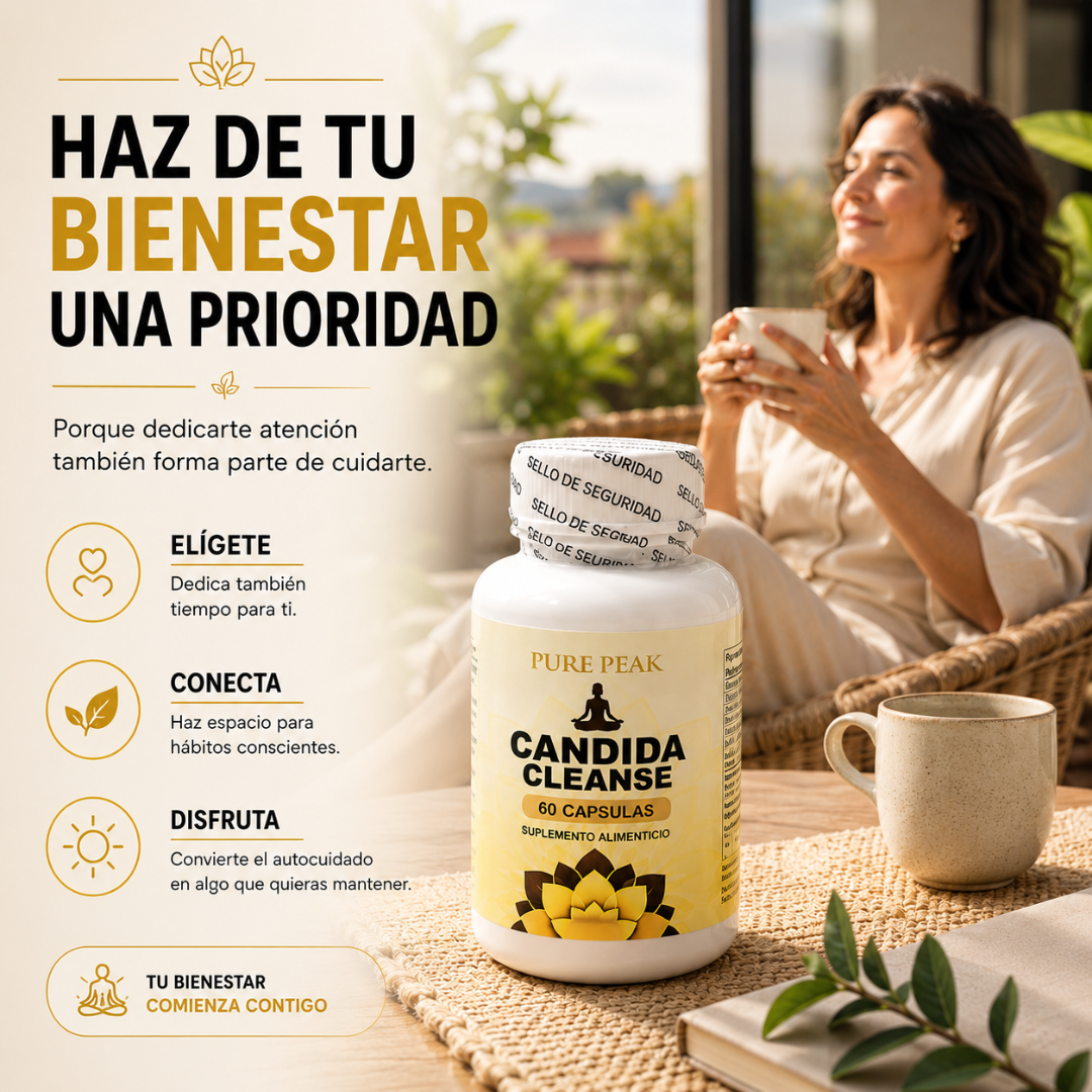 Cándida Cleanse Cápsulas - Recupera tu Equilibrio y Siéntete Bien Desde Adentro
