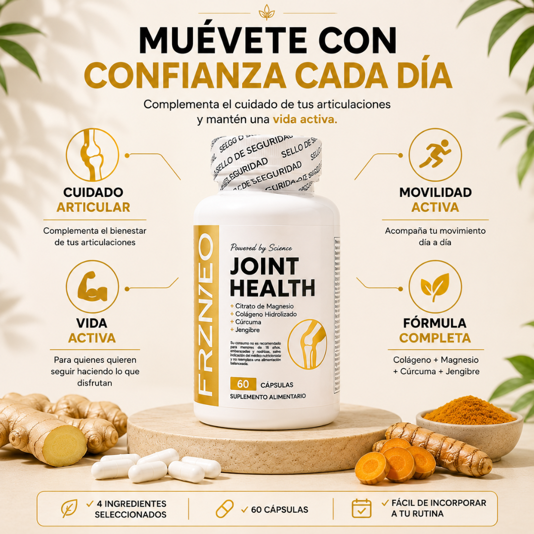 Joint Health Cápsulas – Fórmula para el Bienestar y Movilidad Articular