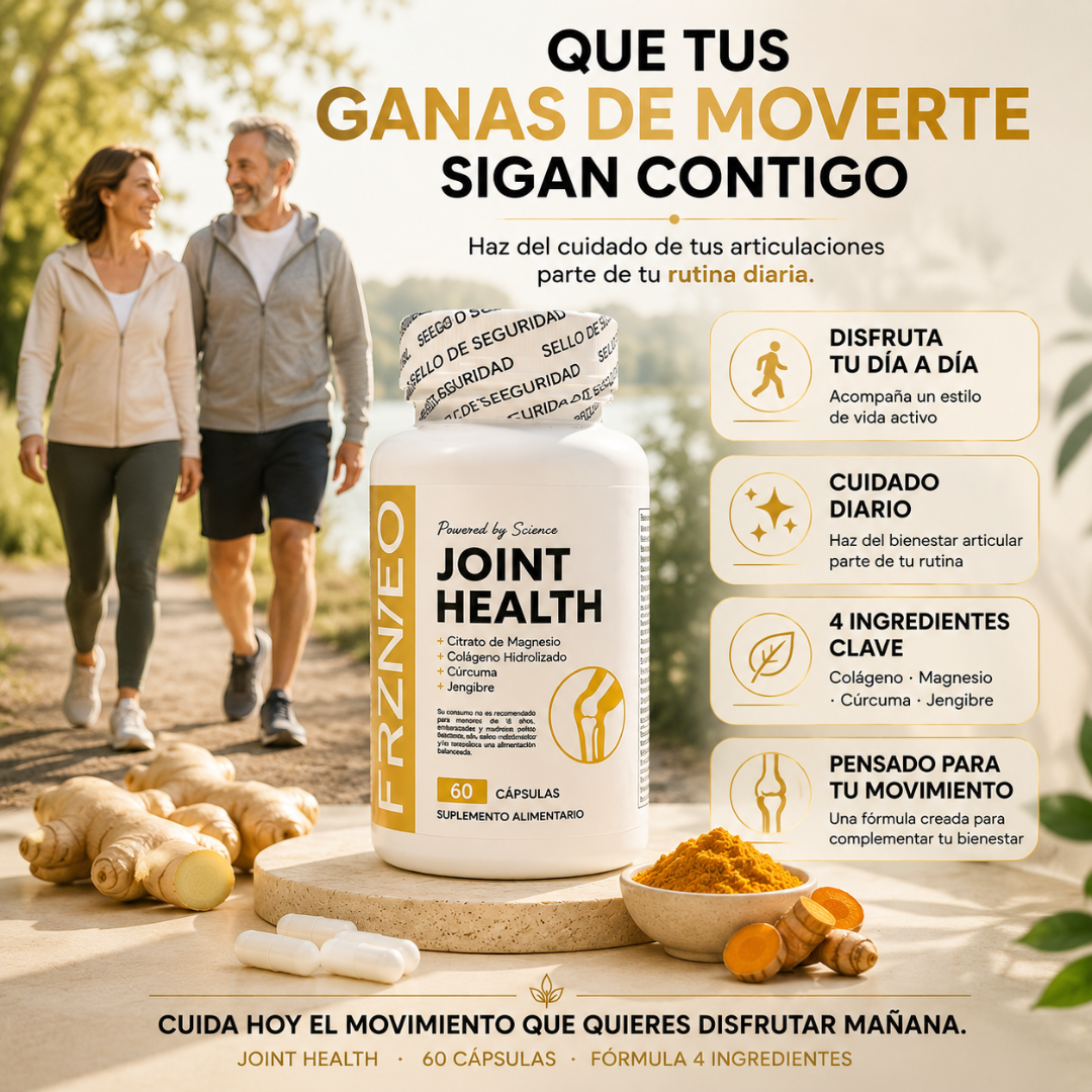 Joint Health Cápsulas – Fórmula para el Bienestar y Movilidad Articular