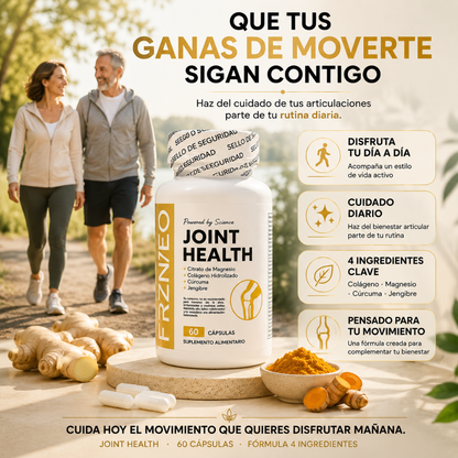 Joint Health Cápsulas – Fórmula para el Bienestar y Movilidad Articular