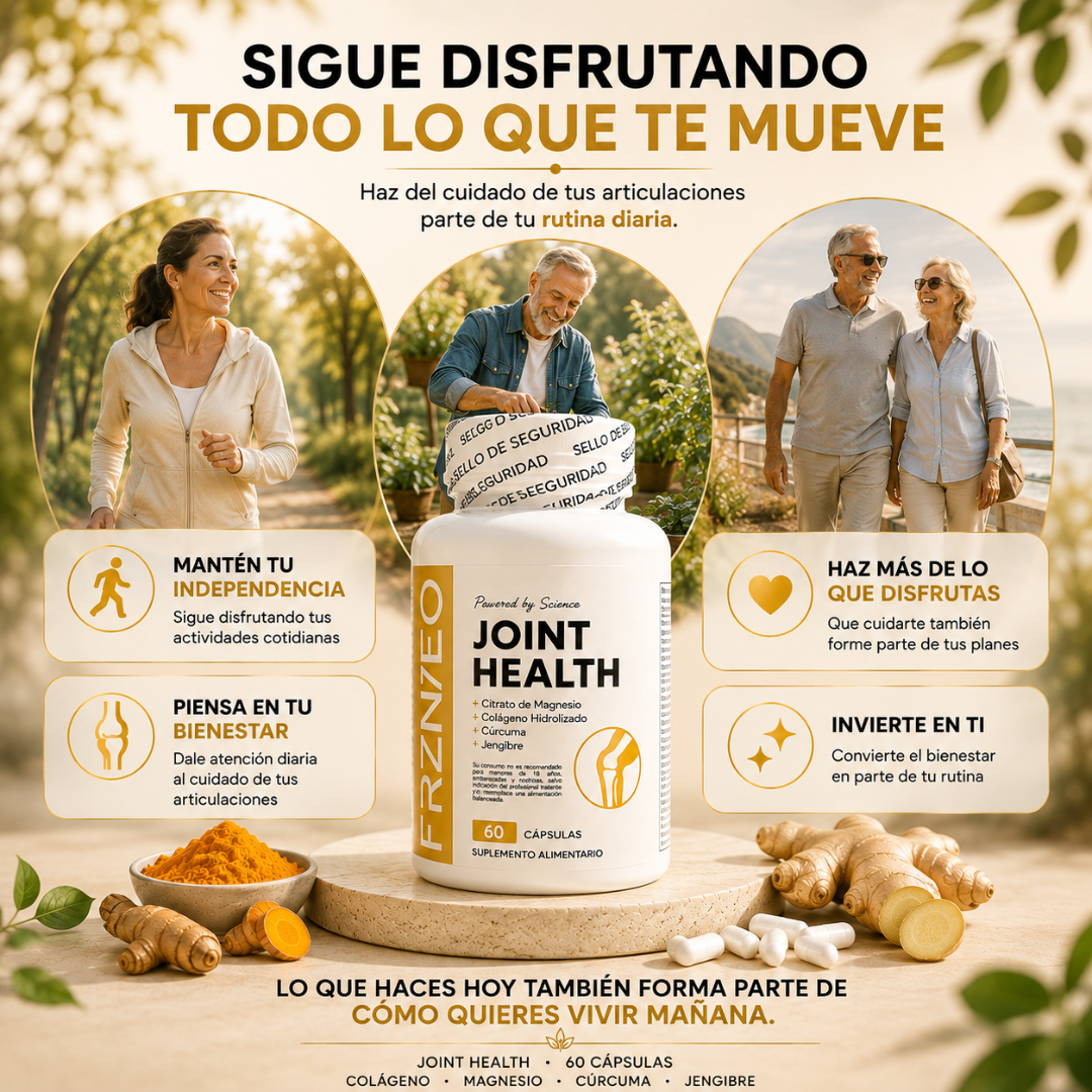 Joint Health Cápsulas – Fórmula para el Bienestar y Movilidad Articular