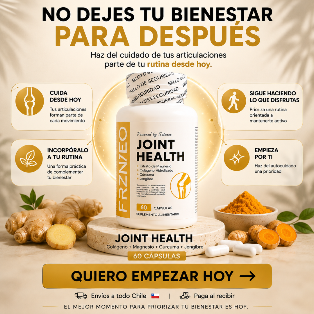 Joint Health Cápsulas – Fórmula para el Bienestar y Movilidad Articular