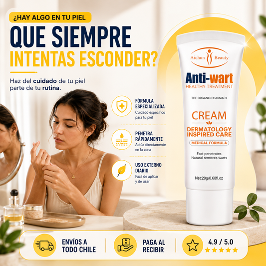 Anti-Wart Cream™ | Crema de Cuidado Localizado para la Piel
