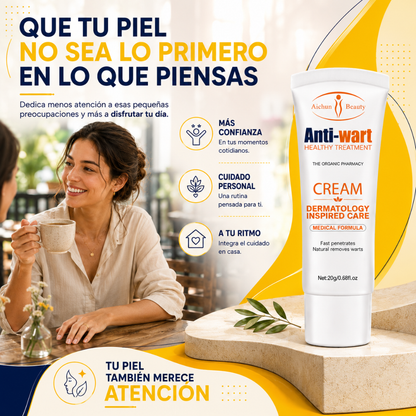 Anti-Wart Cream™ | Crema de Cuidado Localizado para la Piel