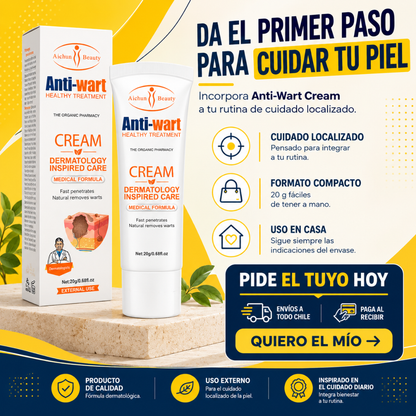 Anti-Wart Cream™ | Crema de Cuidado Localizado para la Piel